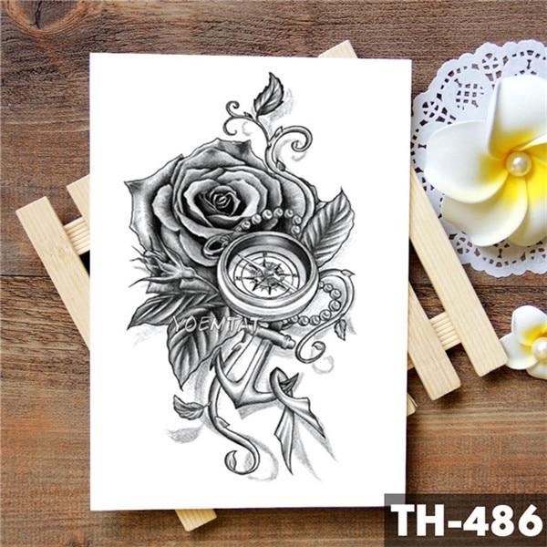Wing Holy Angel Waterproof Temporary Tattoo Sticker Brave knight Warrior Flash Tattoos Body Art Arm Fake Tatoo