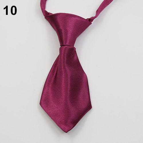 Transer Adjustable Dog Cat Pet Lovely Adorable Grooming Tie Necktie 28 Pure Colors Grooming Bow Tie