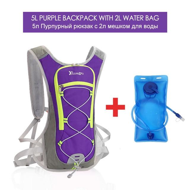 8L Nylon Vest Running Backpack Sports Hydration Cycling Marathon Trail Running Men Women Bag Waterproof Run Fitness Accessories