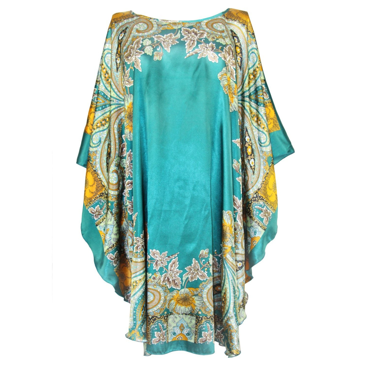Sexy Female Silk Rayon Robe Bath Gown Nightgown Summer Casual Home Dress Printed Loose Sleepwear Plus Size Nightwear Bathrobe