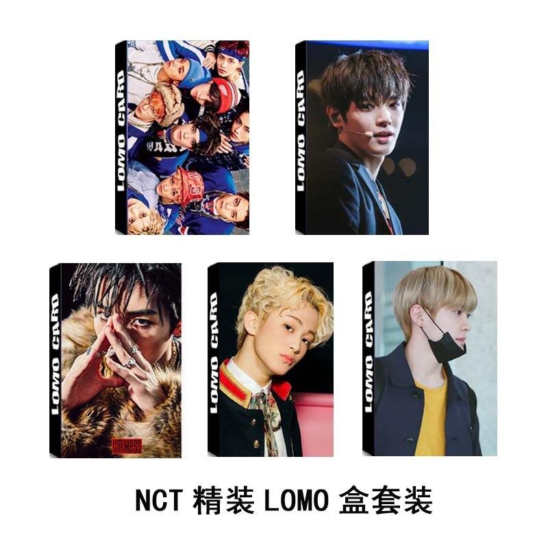[MYKPOP]NCT 127 LIMITLESS LOMO Cards New Fashion K-POP Paper Photo Card HD Photocard