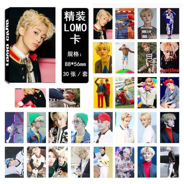 [MYKPOP]NCT 127 LIMITLESS LOMO Cards New Fashion K-POP Paper Photo Card HD Photocard