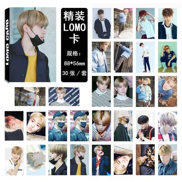 [MYKPOP]NCT 127 LIMITLESS LOMO Cards New Fashion K-POP Paper Photo Card HD Photocard