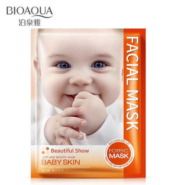 BIOAQUA Snail Dope Moisturizing Mask Whitening Wrapped Mask Oil Control Facial Masks Smooth Face Mask Skin Care