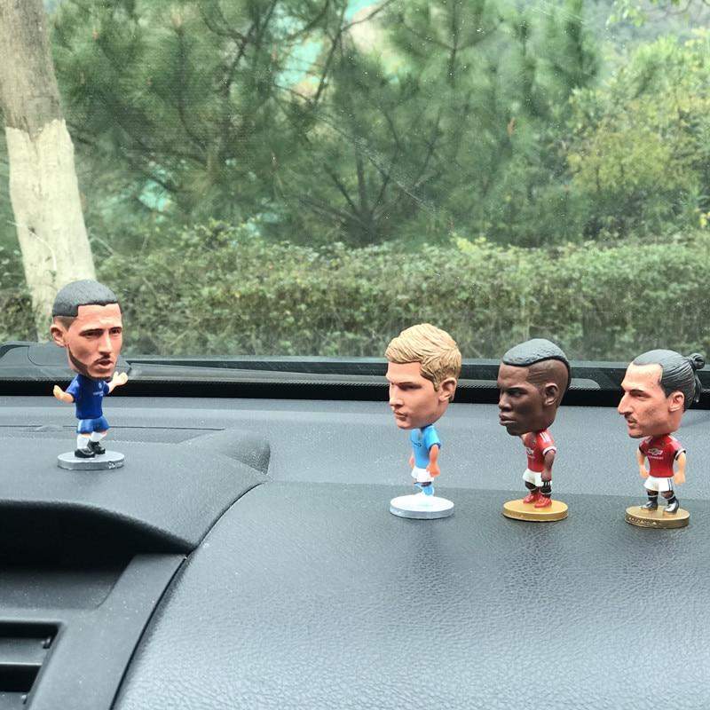 Popular decorative football league club star doll car accessories RONALOD MESSI