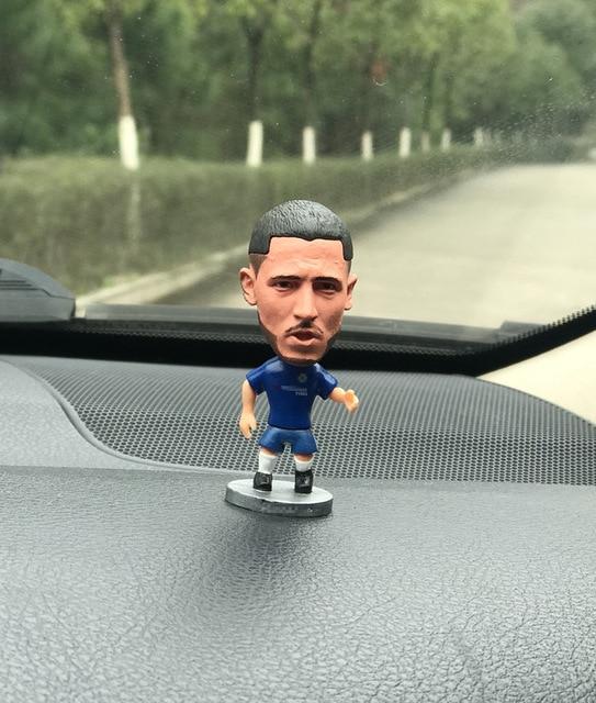 Popular decorative football league club star doll car accessories RONALOD MESSI