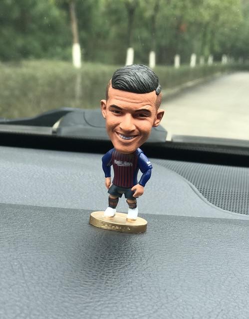 Popular decorative football league club star doll car accessories RONALOD MESSI