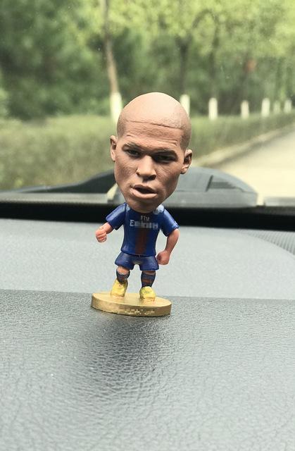 Popular decorative football league club star doll car accessories RONALOD MESSI
