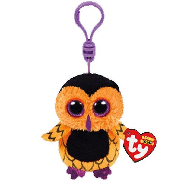 Ty Beanie Boos Big Eyes Plush Dog Keychain Doll Unicorn Penguin Leopard Owl Monkey Clip Toys 4" 10cm