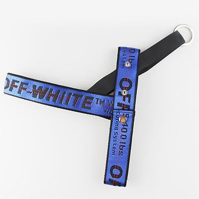 Off White Harness New Nylon Dog Harness Heavy No Pull Harness Quick Control Comfort Pet Harness For Small Medium Large Dog