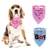 6 colors Dog Bandana Bibs Head Scarf Doggie Neckerchief Pet Cat Puppies Accessories Birthday Party cute lovely