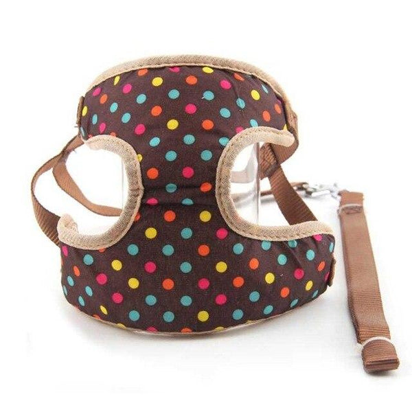 DOGGYZSTYLE Pet Dog Adjustable Harness And Leash Set Pets Cat Vest Harness Mesh Padded For Small Dogs Chihuahua Yorkies Pug