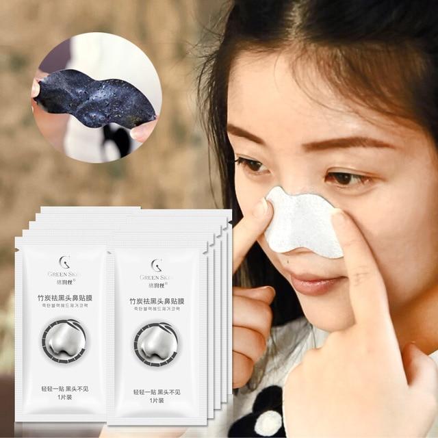 1 Pcs Online Celebrity Bamboo Charcoal Blackhead Remove Facial Masks Deep Clean Purifying Peel Off Black Nud Facail Face Masks