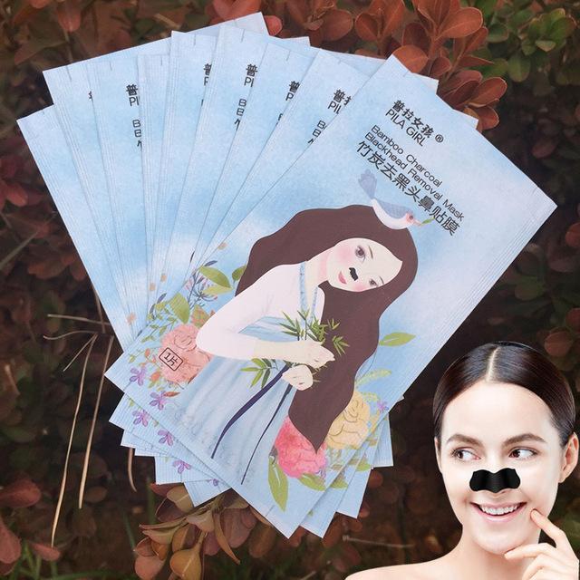1 Pcs Online Celebrity Bamboo Charcoal Blackhead Remove Facial Masks Deep Clean Purifying Peel Off Black Nud Facail Face Masks