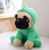 Animals Pug Dog Plush Toys Dogs Cos Cosplay Dinosaur Rabbit Elephant lion Sheep leopard Stuffed Dolls