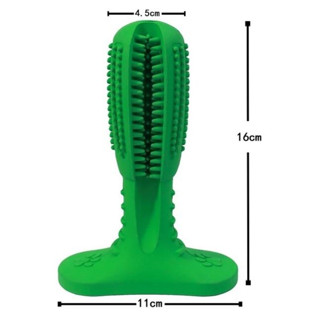 Dog toothbrush Pet mint Chew Toy Brushing Puppy Teething Brush for Doggy Pets Oral Care Stick Bite Toys for Dog Supplies
