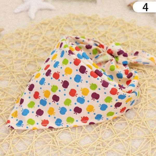 Hot  Portable Adjustable Breathable Cotton Pet Cat Dog Puppy Neck Scarf Collar Neckerchief Accessories