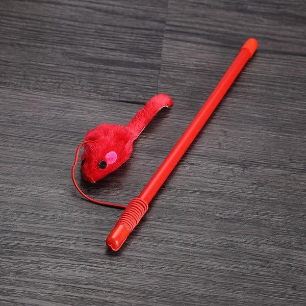High Quality Pet cat toy Cute Design Plush Mice Cat Teaser Toy for cats interactive Toys For pet Cat lovers Droshipping