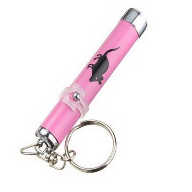 Creative Funny Pet Toy LED Laser Toy Cat Laser Toy Laser Cat Pointer Pen Interactive Toy With Bright Animation Mouse Shadow