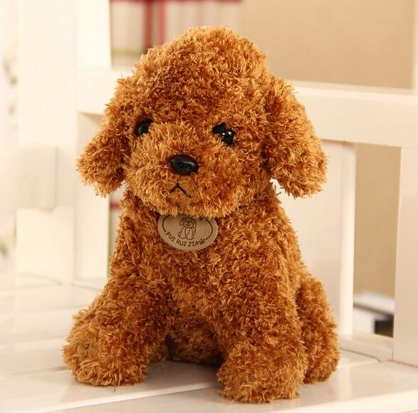 20CM Animals Simulation Teddy Dog Lady Stuffed Toys Dolls