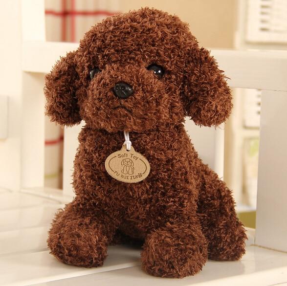 20CM Animals Simulation Teddy Dog Lady Stuffed Toys Dolls