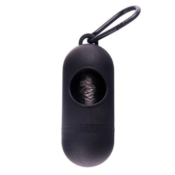 Pill Shape Pet Dog Poop Bag Dispenser Pet Waste Garbage Bags Carrier Holder Pet Poop Bags Dog Waste Poop Bag Dogs Accessories