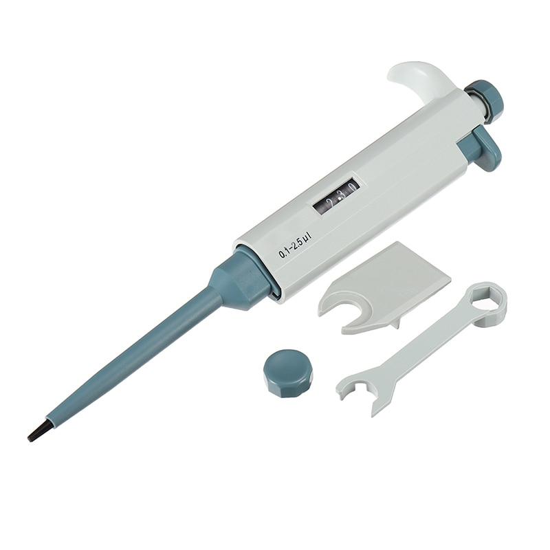Pipettor Single-channel Adjustable Volume Mechanical Pipette Laboratory Pipettor 0.1ul-100ul Volume Lab Transfer Pipettor Pipet