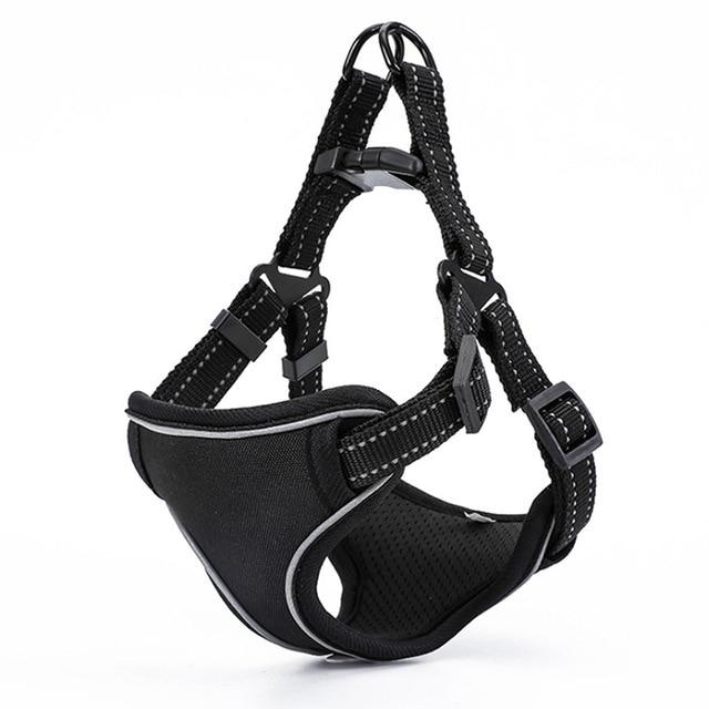 Reflective Sport Dog Harness For Small Medium Large Dog Safety Adjustable Training Pet Bulldog Puppy Dog Chest Vest Harnesses