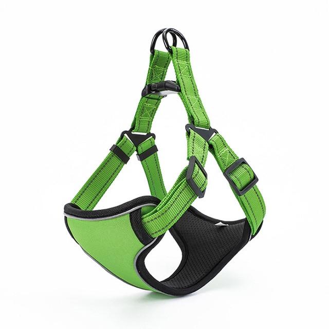 Reflective Sport Dog Harness For Small Medium Large Dog Safety Adjustable Training Pet Bulldog Puppy Dog Chest Vest Harnesses