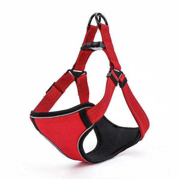 Reflective Sport Dog Harness For Small Medium Large Dog Safety Adjustable Training Pet Bulldog Puppy Dog Chest Vest Harnesses