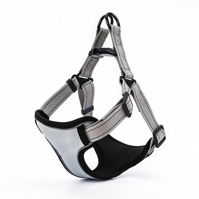 Reflective Sport Dog Harness For Small Medium Large Dog Safety Adjustable Training Pet Bulldog Puppy Dog Chest Vest Harnesses