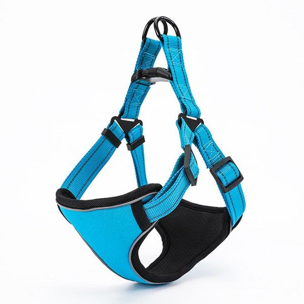 Reflective Sport Dog Harness For Small Medium Large Dog Safety Adjustable Training Pet Bulldog Puppy Dog Chest Vest Harnesses