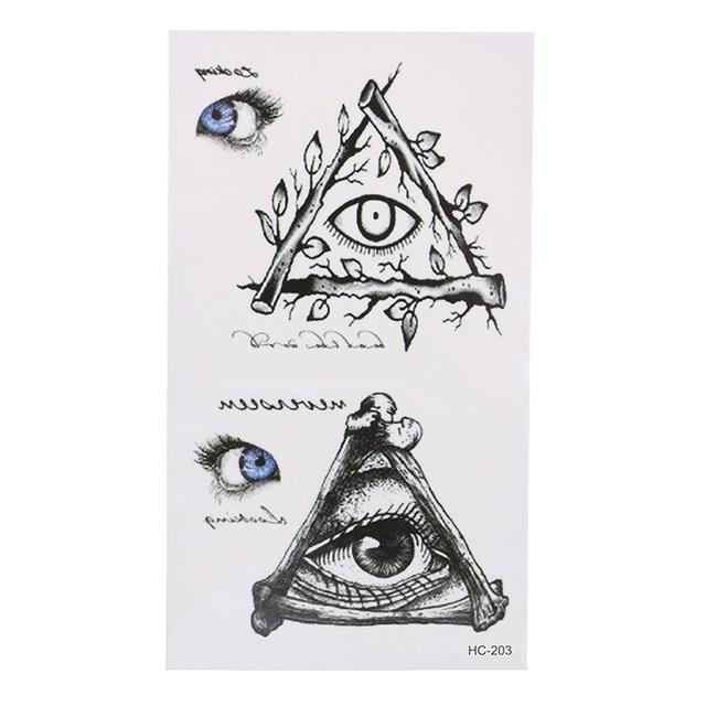Waterproof Fox Sexy Harajuku Temporary Tattoo Body Art Fake Flash Tattoo Stickers