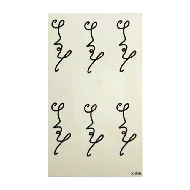 Waterproof Fox Sexy Harajuku Temporary Tattoo Body Art Fake Flash Tattoo Stickers