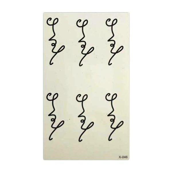 Waterproof Fox Sexy Harajuku Temporary Tattoo Body Art Fake Flash Tattoo Stickers