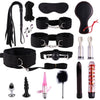 23pcs/set G spot Vibrators Adult Game Props SM Bondage Restraint Women Sex Toy Noylon Handcuffs Clit Stimulator Adult Sex Shop