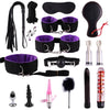 23pcs/set G spot Vibrators Adult Game Props SM Bondage Restraint Women Sex Toy Noylon Handcuffs Clit Stimulator Adult Sex Shop