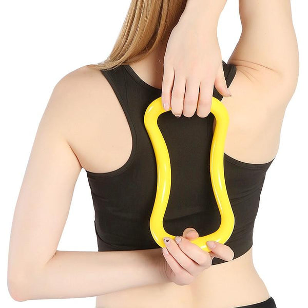 Bodybuilding Fitness Sport  Stretch Pilates Ring Yoga Circle Stretch Ring Fascia Massage Workout Gym Equipment Yoga Accessories