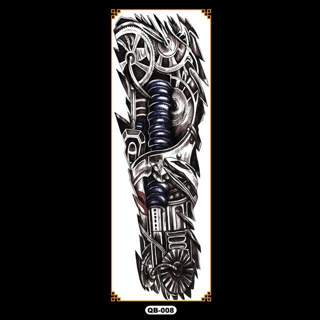 Temporary tattoos waterproof false black women tattoo tattoo stickers children man whole tattoo on the arm