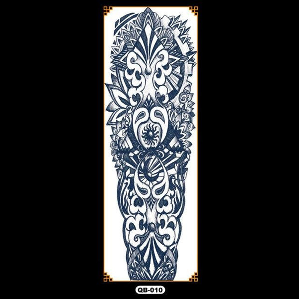 Temporary tattoos waterproof false black women tattoo tattoo stickers children man whole tattoo on the arm