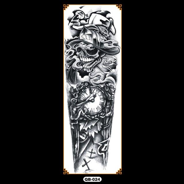 Temporary tattoos waterproof false black women tattoo tattoo stickers children man whole tattoo on the arm