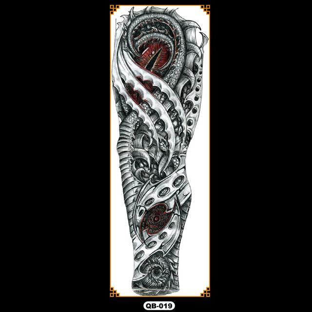 Temporary tattoos waterproof false black women tattoo tattoo stickers children man whole tattoo on the arm