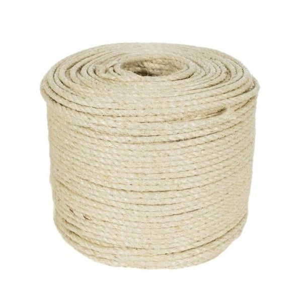 3/5M Natural Sisal Rope Cat Scratching Post Toys Making DIY Desk Foot Chair Legs Binding Rope Material For Cat Sharpen Claw