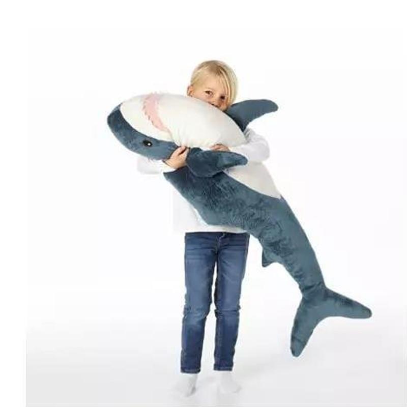 Shark Soft Toys For Kids Stuffed Animals Big Shark Pillows Baby Boys Toy Jouet Gift Room Decoration Speelgoed Bebes Coussin