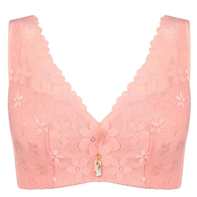 Meizimei bh bralette sexy lingerie plus big size bras for Women push up lace underwear brassiere intimates underwire minimizer