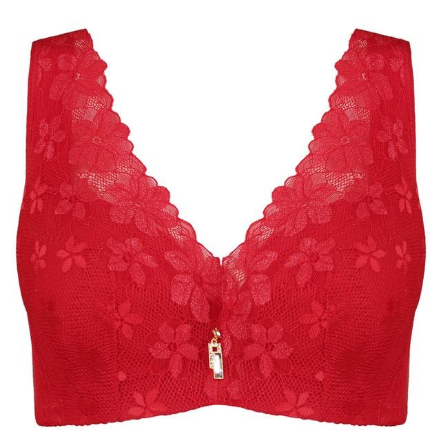 Meizimei bh bralette sexy lingerie plus big size bras for Women push up lace underwear brassiere intimates underwire minimizer