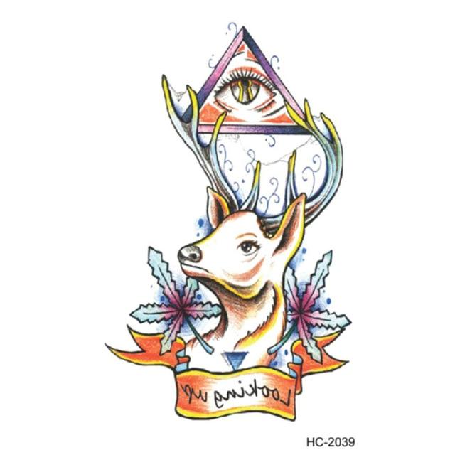Sexy Fish Tattoo Sticker Waterproof Women Body Art Tattoos Carp Pattern Tattoo Stickers Temporary Adhesive Tattoo Arm