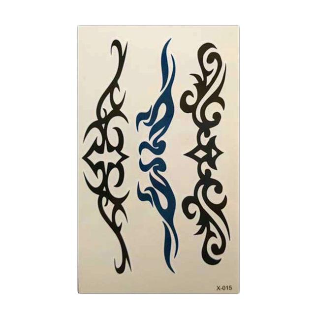 Sexy Fish Tattoo Sticker Waterproof Women Body Art Tattoos Carp Pattern Tattoo Stickers Temporary Adhesive Tattoo Arm