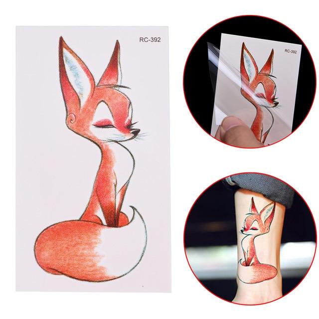 New Hot Water Transfer fake tattoo Waterproof Temporary Tattoo sticker men women wolf tattoo flash tattoo