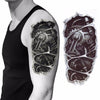 3D mechanical arm fastening nut tattoo sticker for men arm hand body warterproof Temporary Tattoo tatuagem